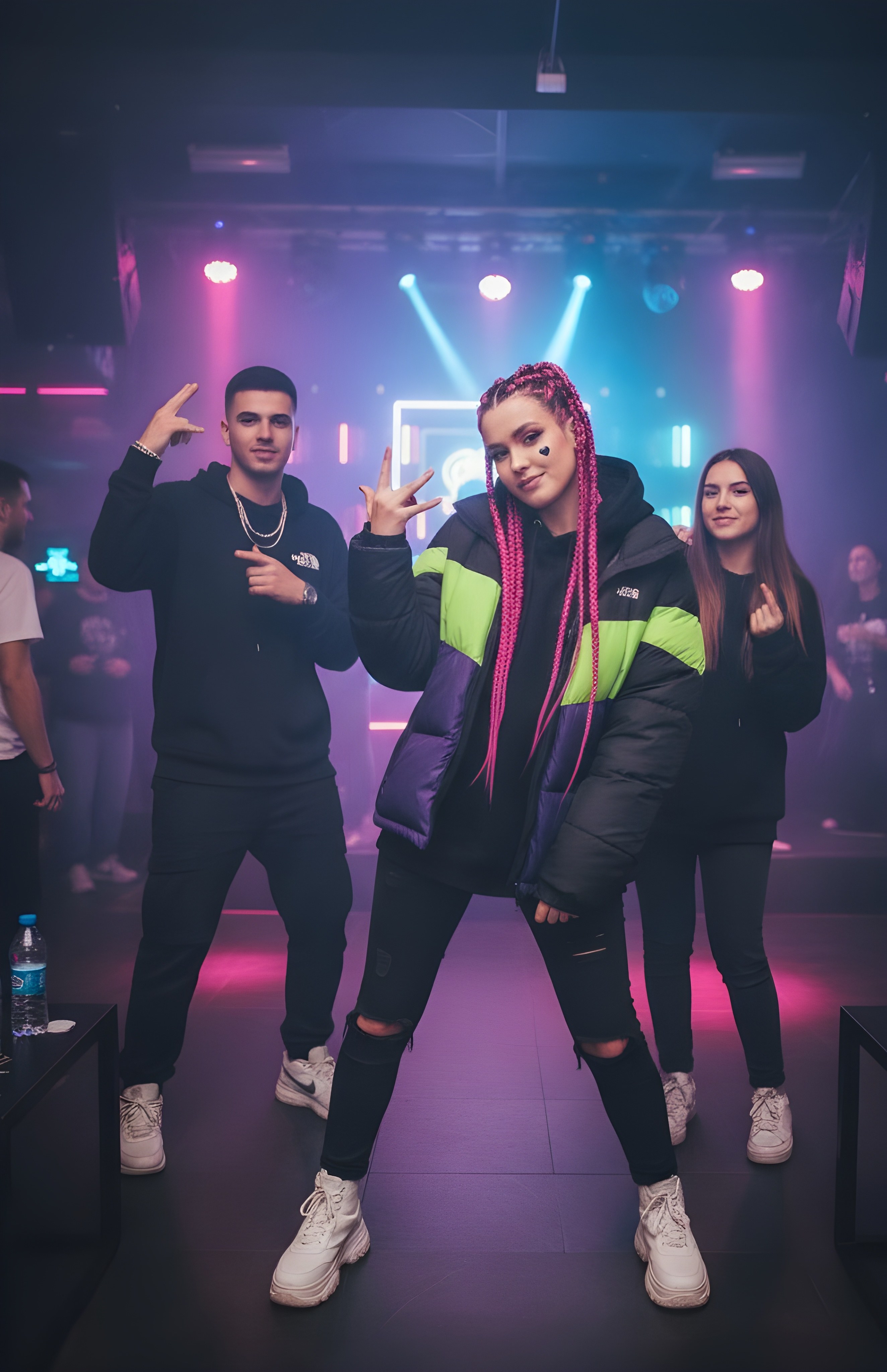 Roselune Everly promo photo black and white